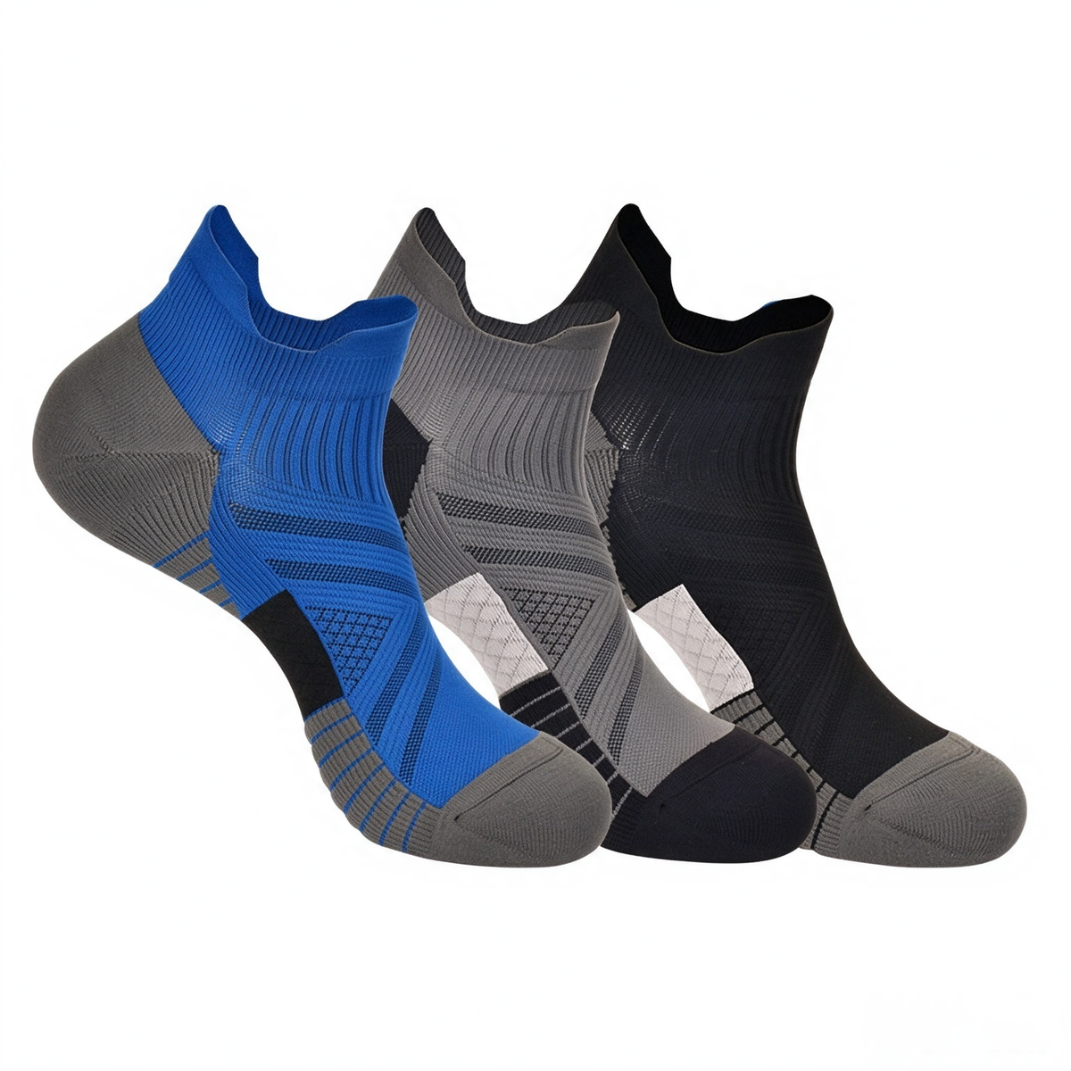 Men's Cushioned Ankle Socks — color collection